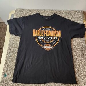 Harley Davidson‎ Men's Shirt Eastgate Cincinnati Ohio Large